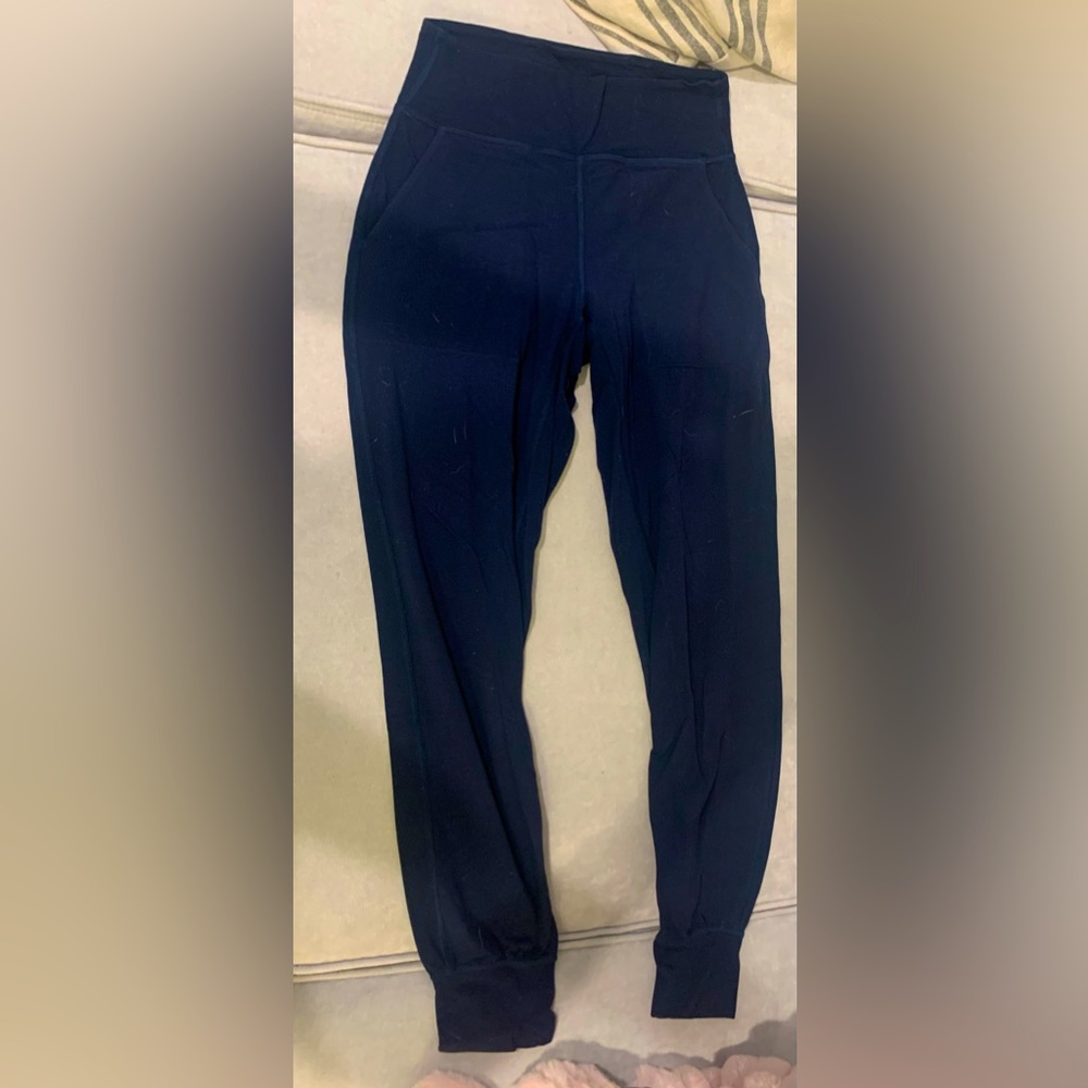 Lululemon Navy Blue Comfy Pants with Pockets